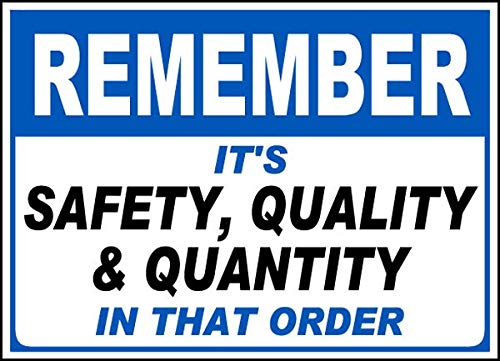 Vinyl Safety & Warning Stickers Bundle - 3 Pack (3.5