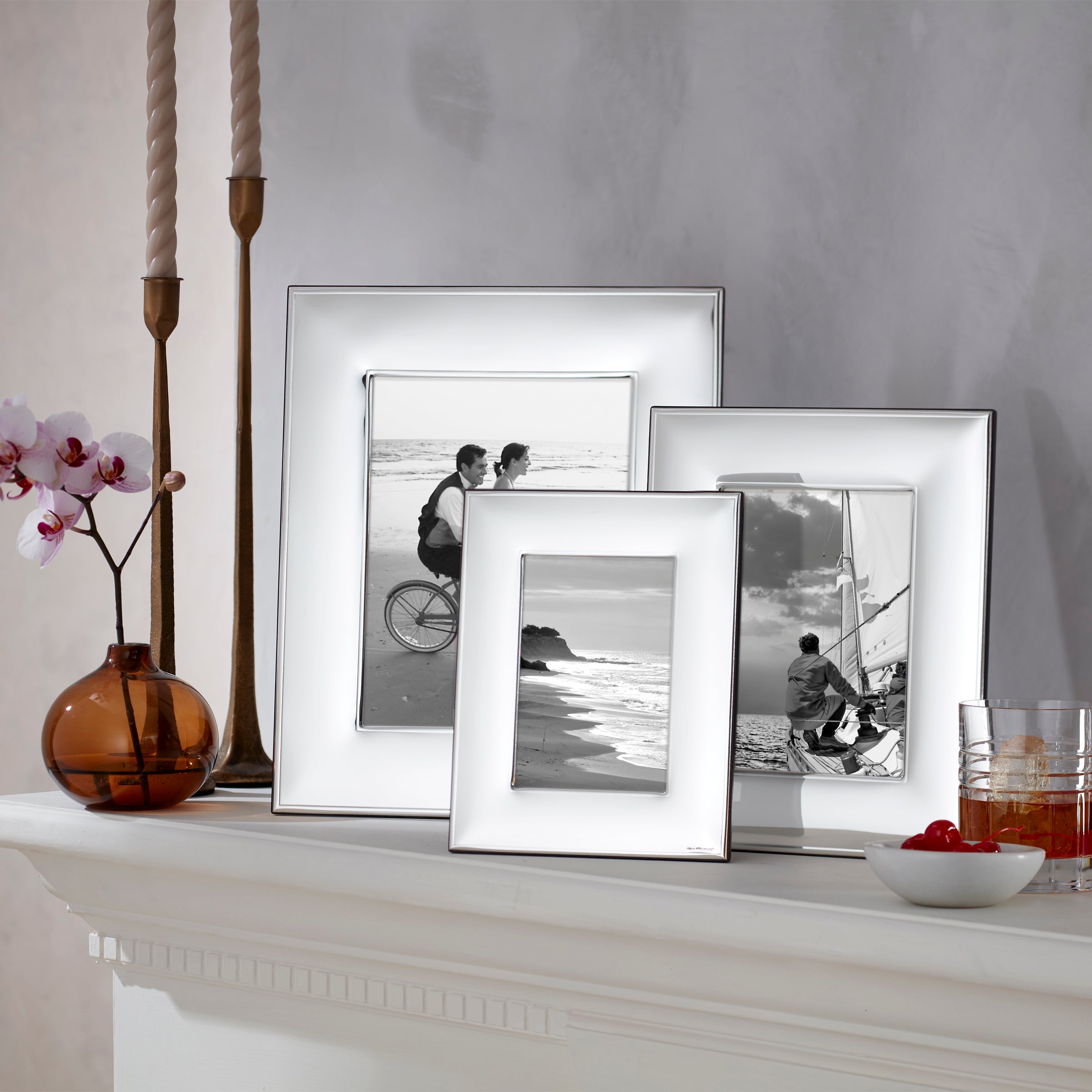 Rowan 8x10 Picture Frame - Premium Wooden Photo Frame for 8 by 10 Photos - Perfect for Wall Decor, Home Office, Living Room & Bedroom Display