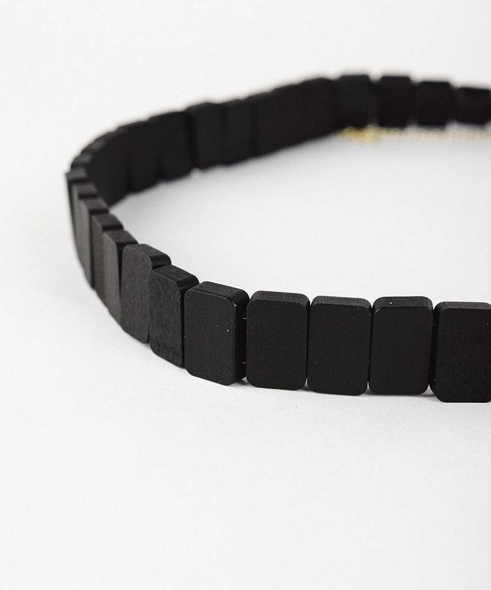 Natural Wooden Beaded Bracelet for Women - Handmade Boho Chic Adjustable Wristband - Perfect for Yoga, Meditation & Festival Fashion Accessories