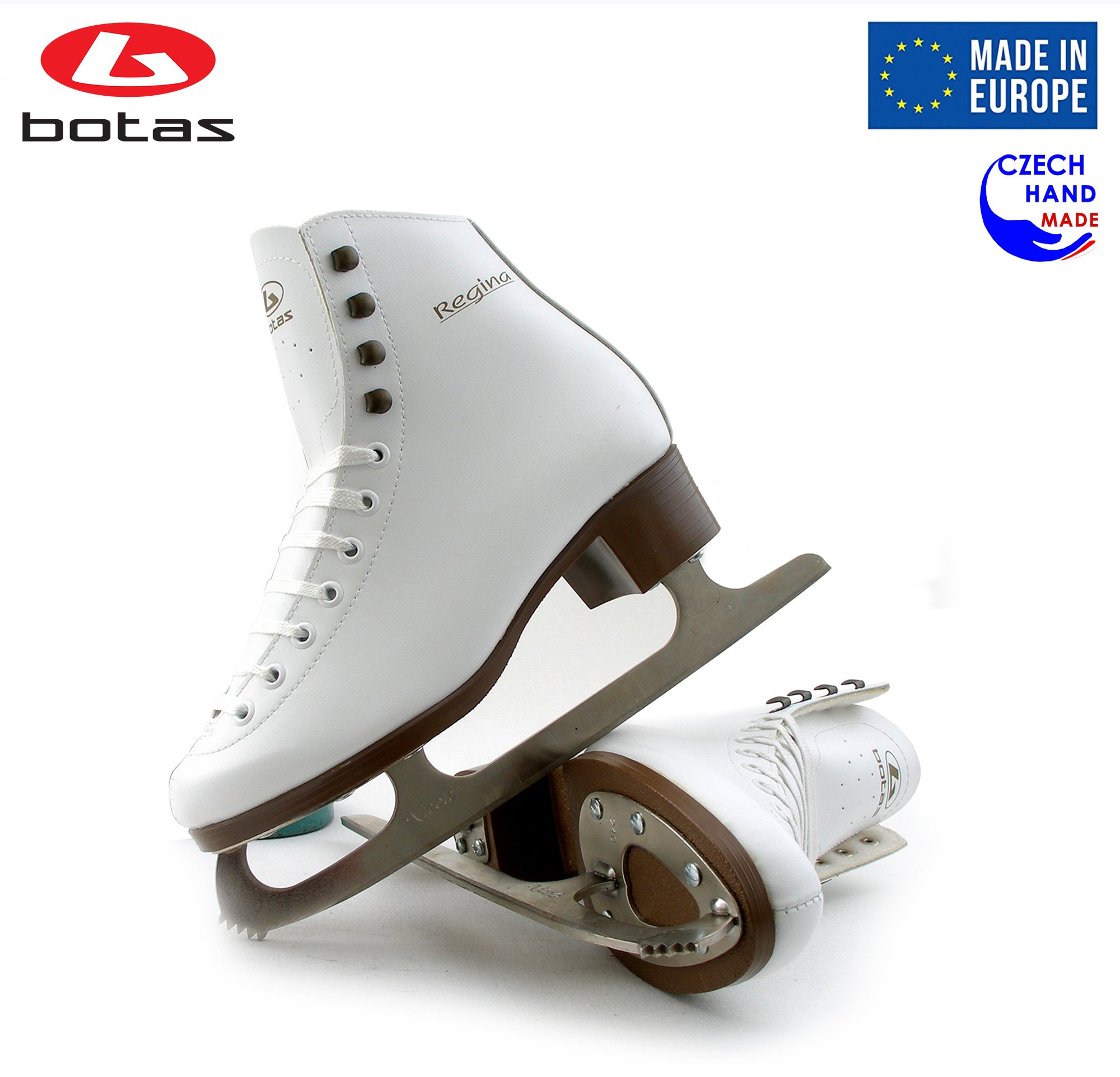 Premium Figure Ice Skates for Women, Men & Kids - Stella, Regina, Robin Models with Nicole Blades | Perfect for Ice Rink, Figure Skating Practice & Winter Sports