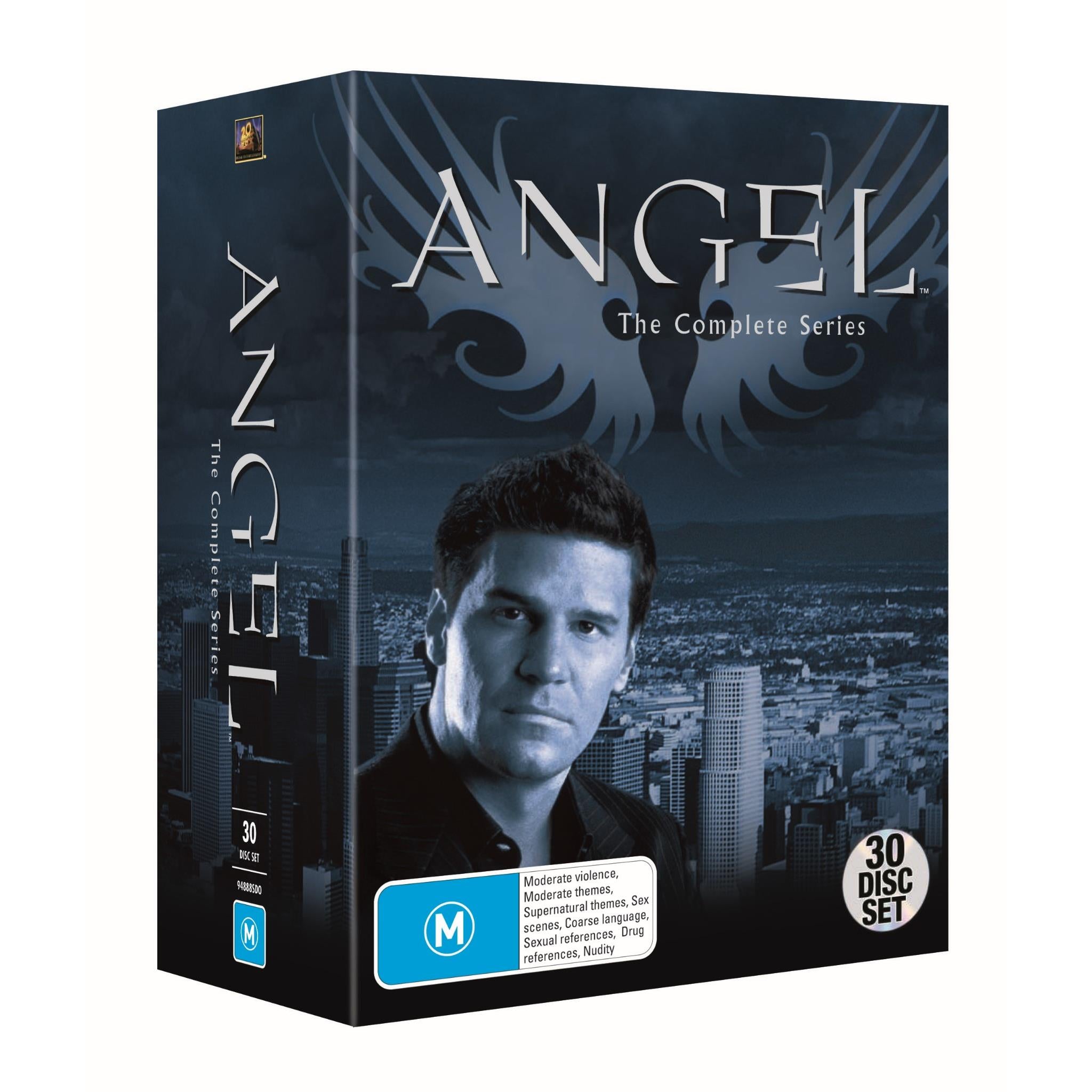 Angel: The Complete Series DVD Box Set - Supernatural TV Show Collection for Fans & Collectors - Perfect for Binge-Watching and Gift Giving