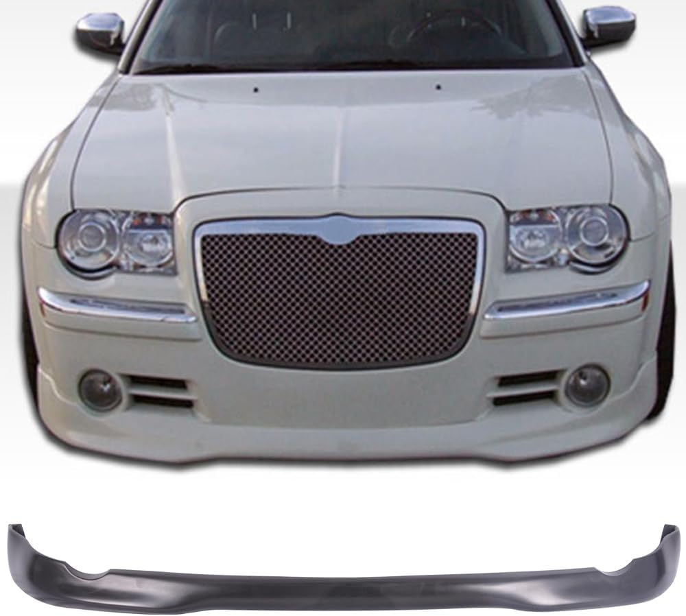 VIP Style PU Front Bumper Lip Spoiler for 2005-2010 Chrysler 300 & 300C - Enhance Your Car's Sporty Look for Street Racing & Car Shows