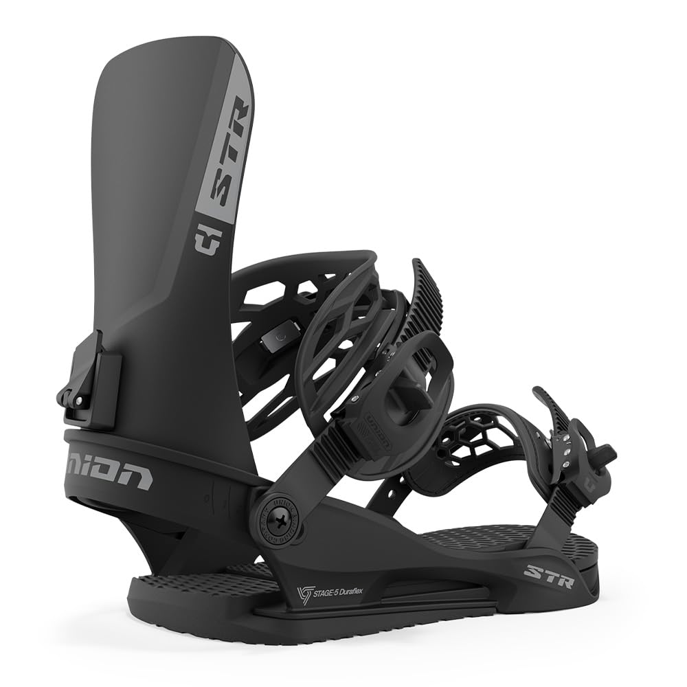 Union STR Men's Snowboard Bindings - High-Performance Snowboard Bindings for All-Mountain Riding | Perfect for Freestyle, Powder & Backcountry Adventures