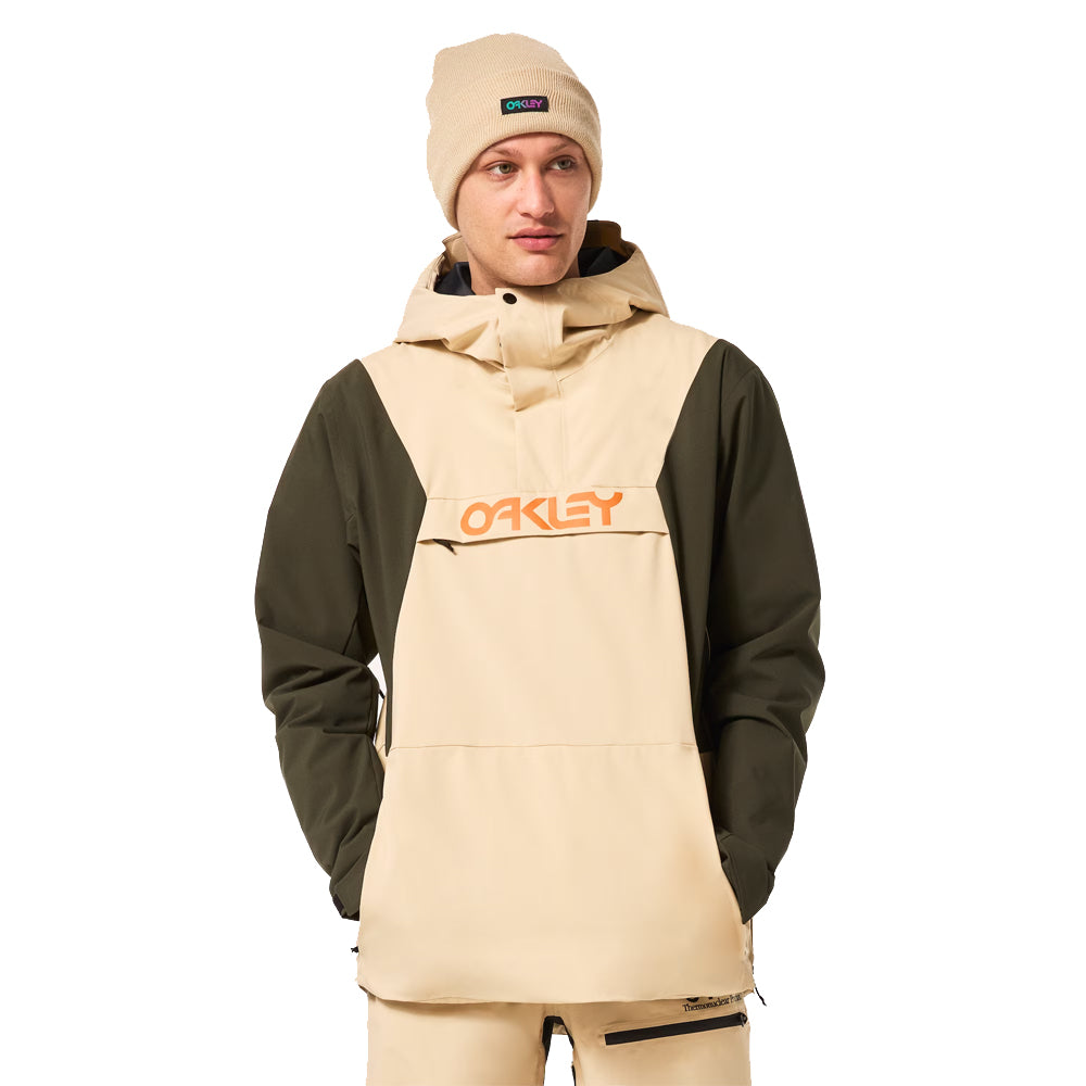 Oakley TNP TBT Insulated Anorak Jacket - Waterproof Windproof Winter Coat for Men - Perfect for Skiing, Snowboarding & Outdoor Adventures