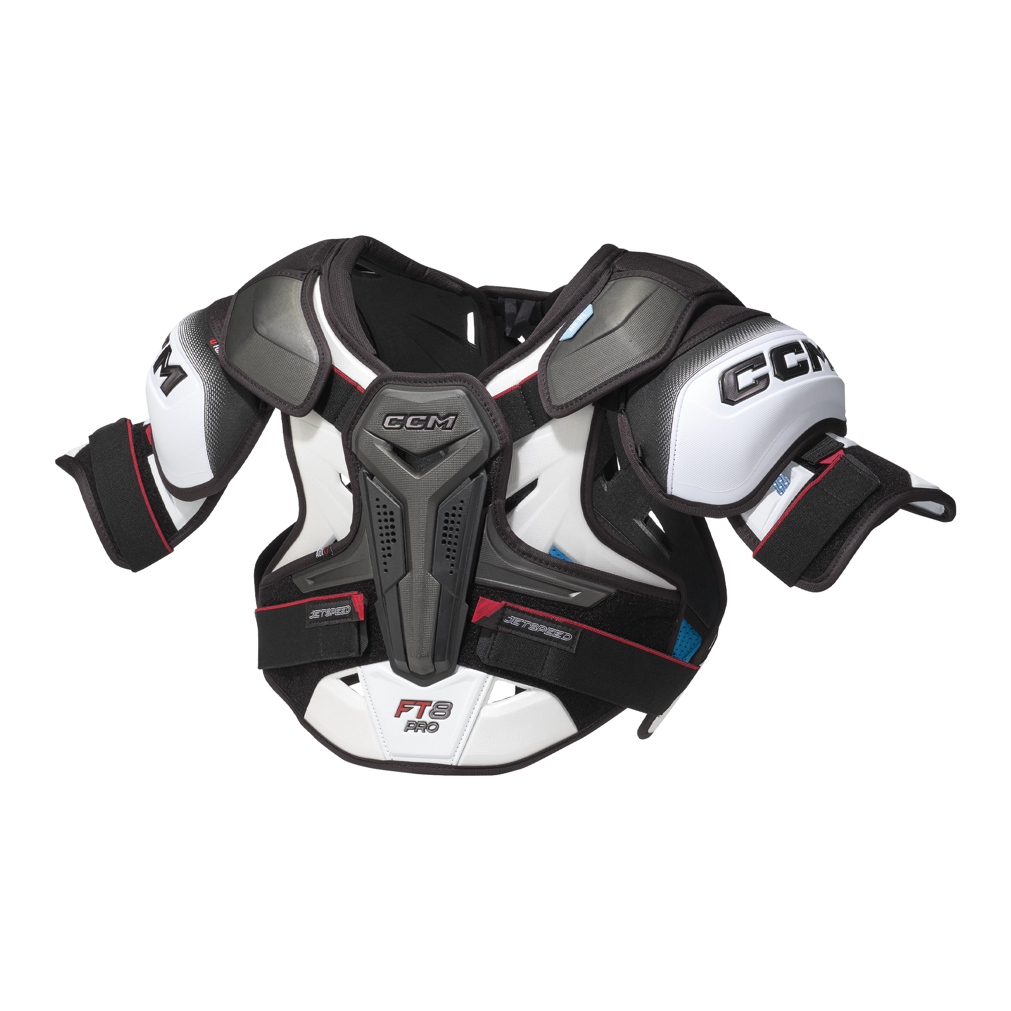 CCM JetSpeed FT8 Pro Senior Hockey Shoulder Pads - Protective Gear for Ice Hockey Players - Perfect for Games & Training