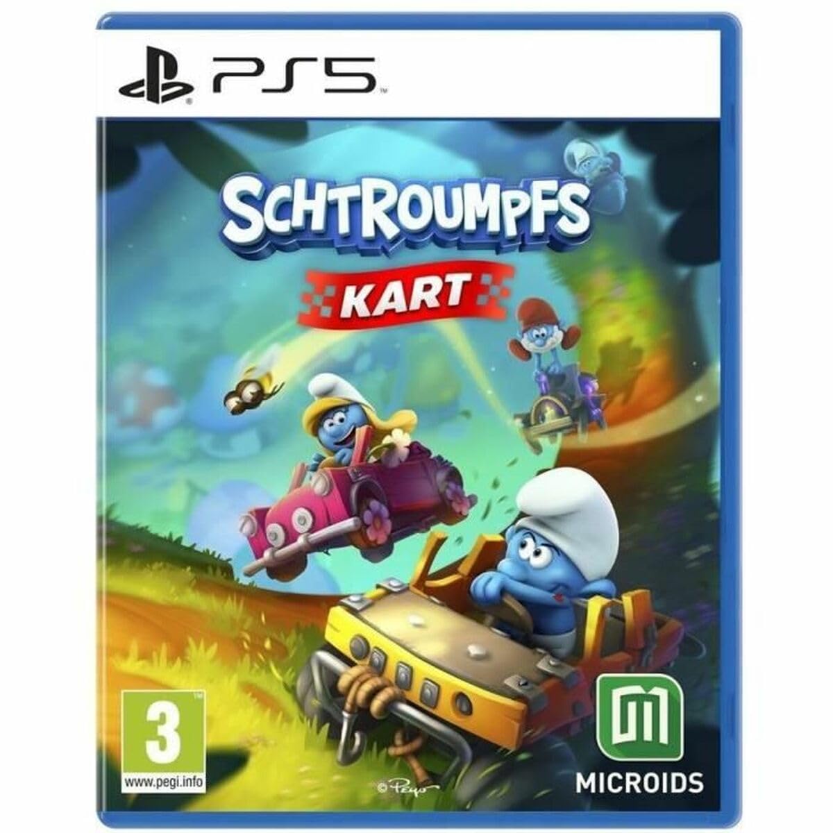 Smurfs Kart Racing Game for PS5 - Fun Family Multiplayer Racing Adventure - Perfect for Kids, Parties & Casual Gaming