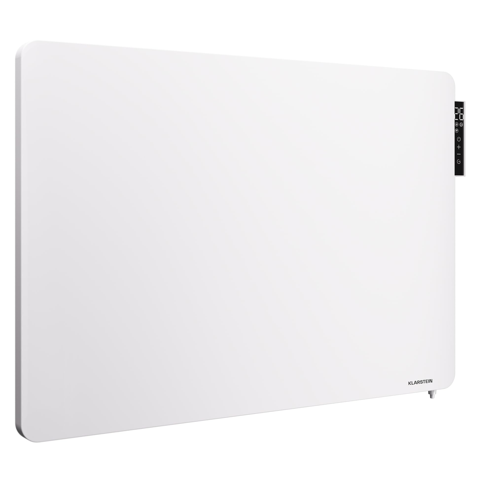 KLARSTEIN Energy Efficient 650W Infrared Electric Heater Panel with Remote Control & Timer - Carbon Free Heating Solution for Home, Office & Bedroom - Safe & Eco-Friendly Infrared Radiant Heating System