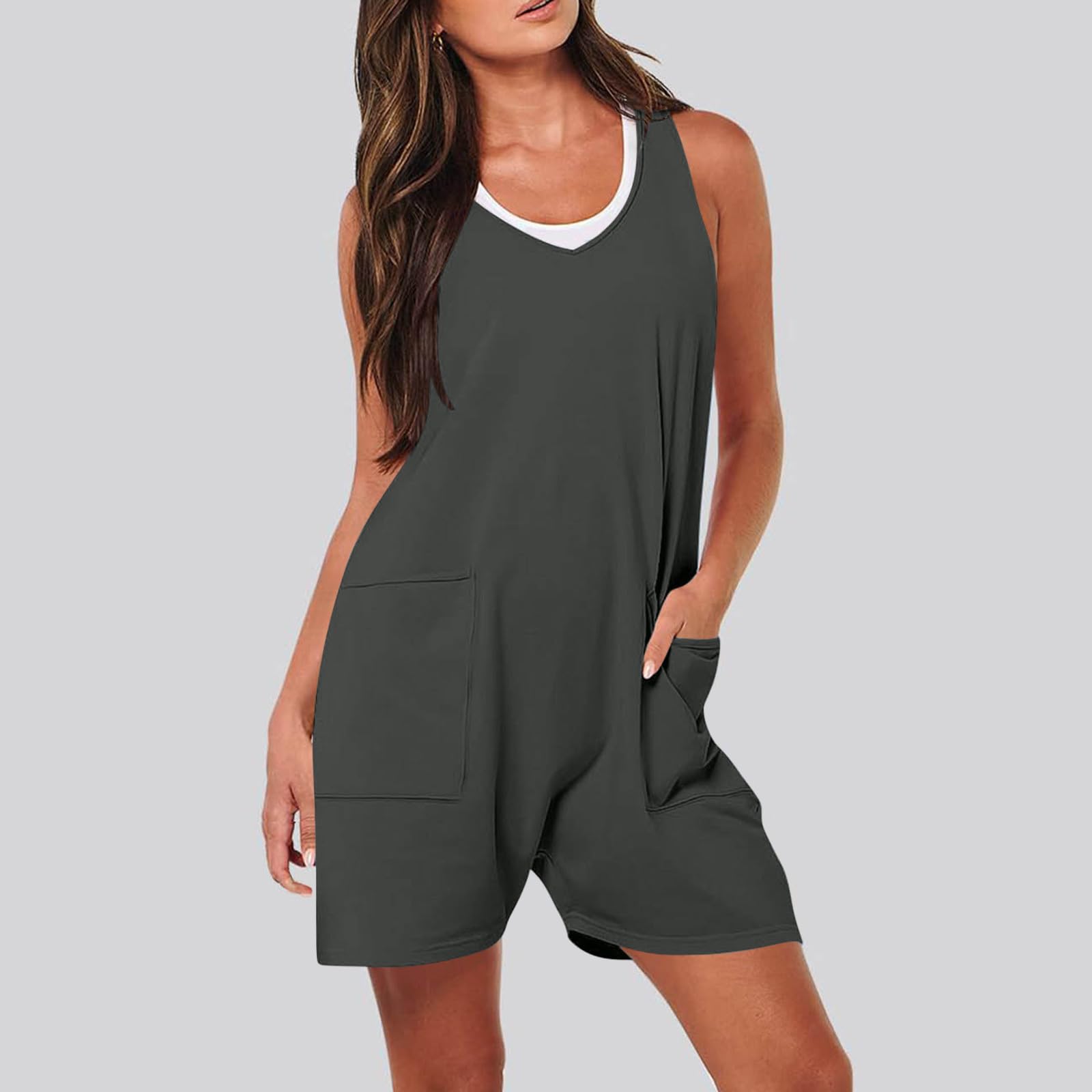 Women's Rompers & Jumpsuits - Elegant Dressy & Casual Summer Outfits | Maternity-Friendly Shorts Overalls | Comfy Cruise Wear for Vacations, Beach Parties & Outdoor Events 2024