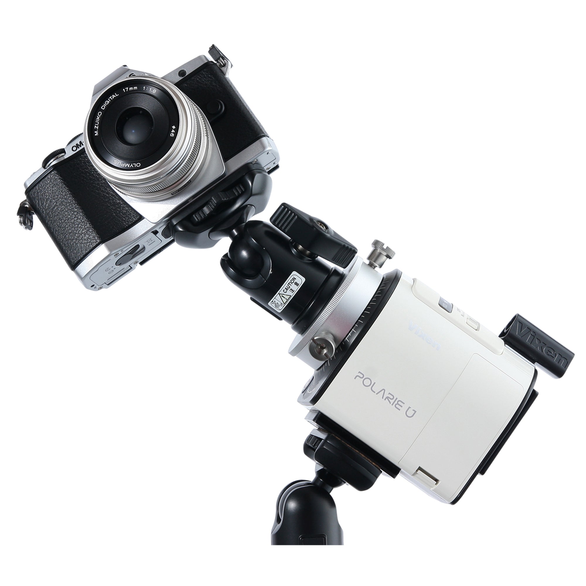 Vixen POLARIE U Star Tracker for Astrophotography - Portable Polar Alignment Camera Mount for Night Sky Photography, Stargazing & Time-Lapse Shooting (Perfect for Travel, Camping & Outdoor Adventures)