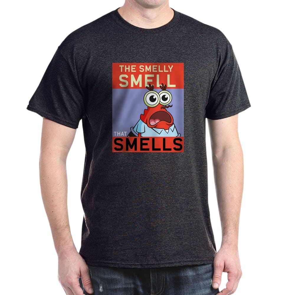 SpongeBob SquarePants Smelly Graphic T-Shirt | Funny Cartoon Tee for Men & Women | Perfect for Cosplay, Parties & Casual Wear