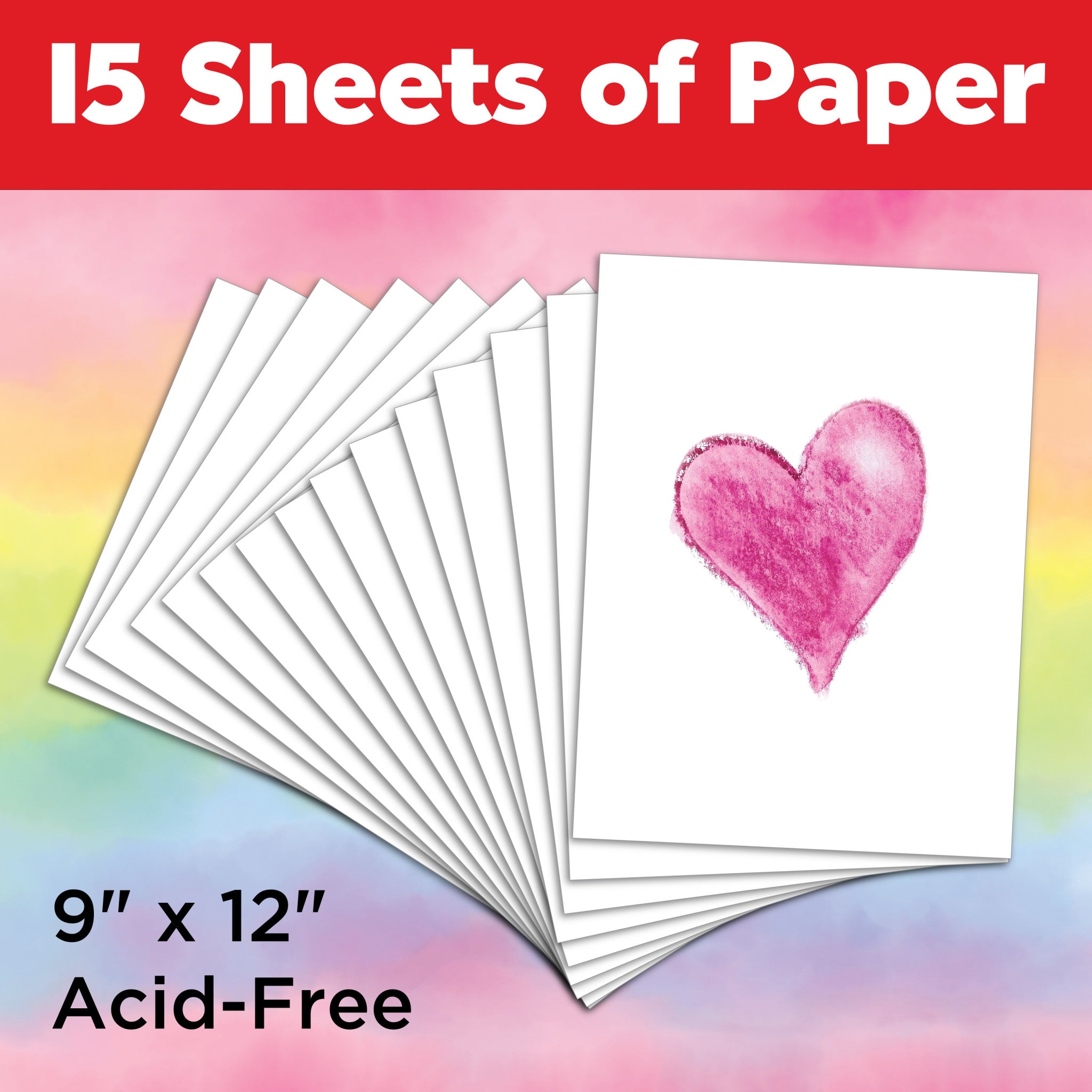 Premium Watercolor Paper Pad 9x12 Inches - 140lb/300gsm Cold Press Texture for Artists, Students & Professionals - Ideal for Painting, Sketching & Mixed Media Projects