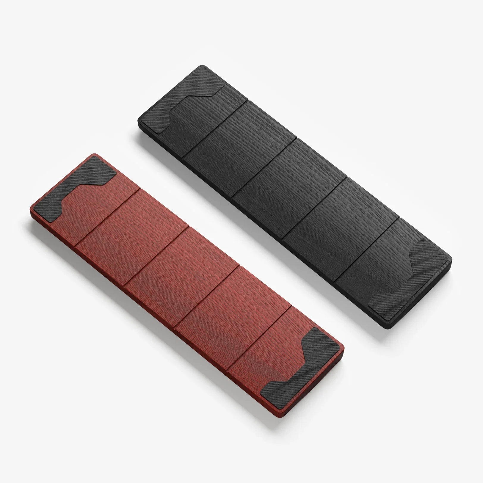 Premium Ergonomic Wooden Keyboard Wrist Rest - Comfortable & Durable Black Wood Support for Typing, Gaming & Office Work - Reduces Wrist Strain for Computer Users