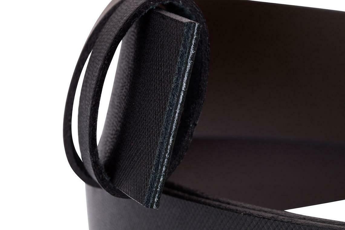 Reversible Cartier Style Belt for Men - 35mm Black & Brown Saffiano Leather Strap - Perfect for Business, Casual & Formal Wear