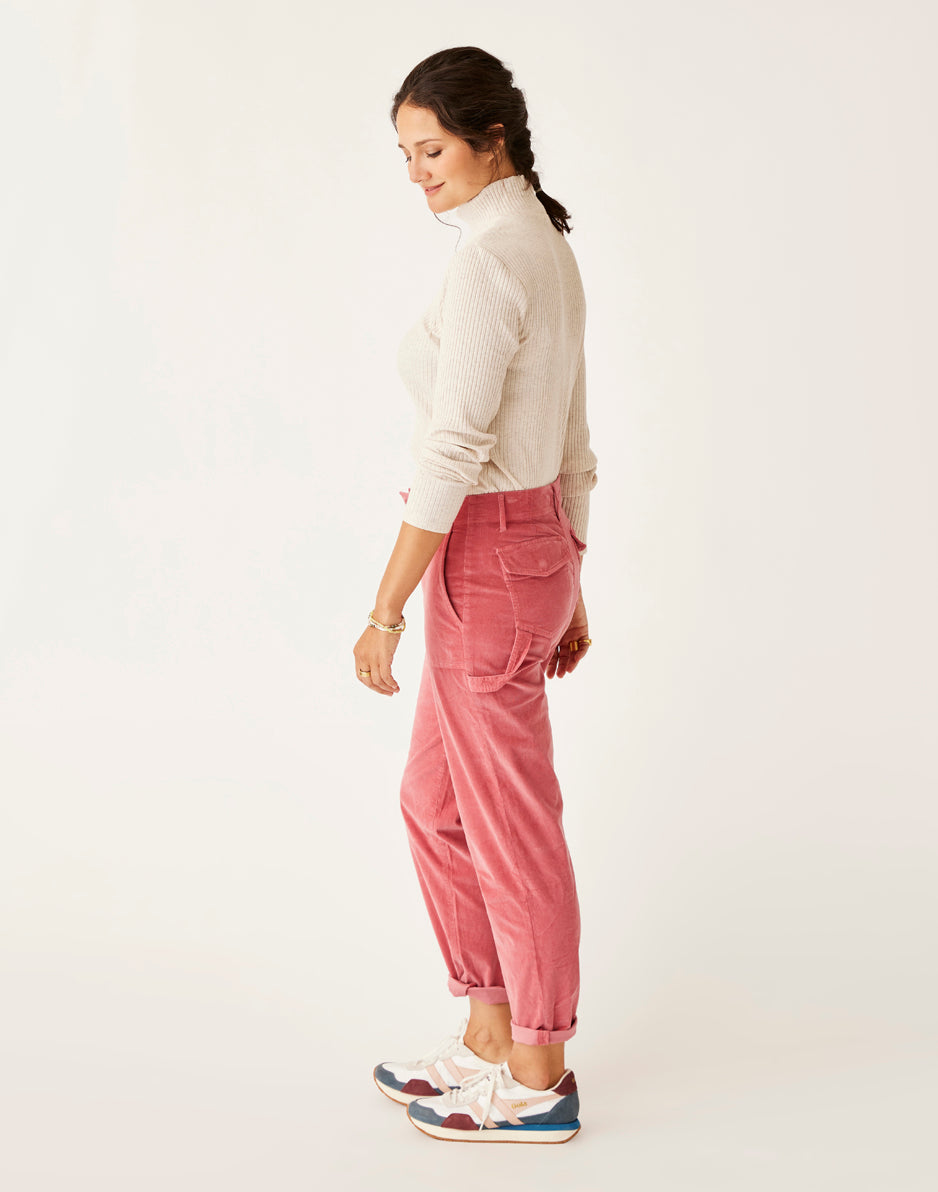 Corey Butter Henna Pants - Natural Dye Comfortable Cotton Pants for Women | Perfect for Yoga, Meditation & Boho Fashion