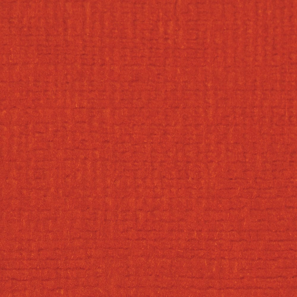Premium Classic Cardstock - Chilli Red Weave Textured 12x12 Inches (5/Pack) 9196e - Perfect for Scrapbooking, Card Making & DIY Crafts