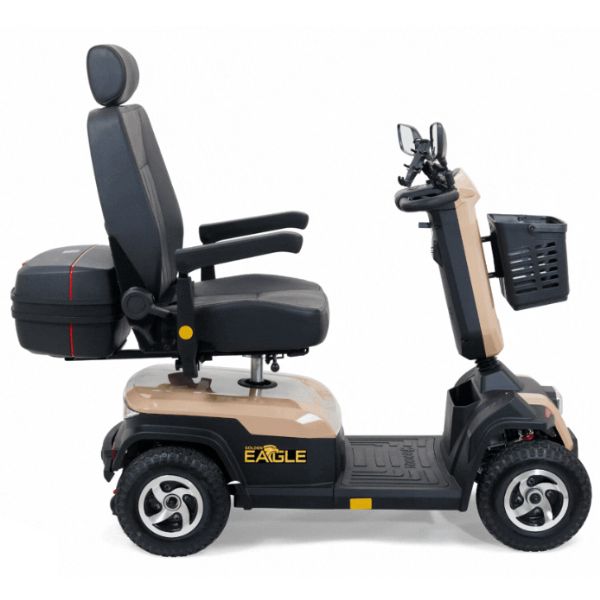 Golden Technologies Eagle 4 Wheel Mobility Scooter - Lightweight Electric Scooter for Adults & Seniors - Indoor/Outdoor Use for Shopping, Travel & Daily Mobility