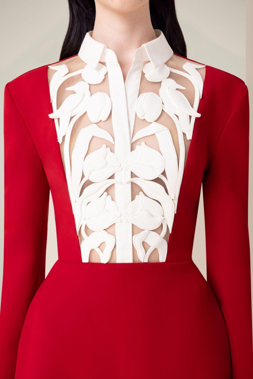 Elegant Hollow A-Line Mini Dress in Red - Perfect for Parties, Dates & Summer Outfits