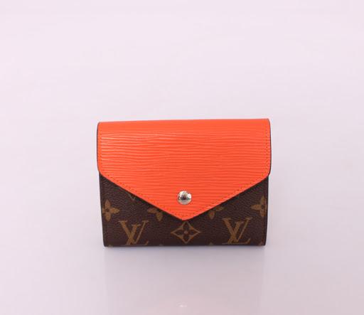 LV Marie Lou Compact Wallet - Luxury Women's Wallet with Card Slots & Coin Pocket - Perfect for Everyday Use & Travel Accessories