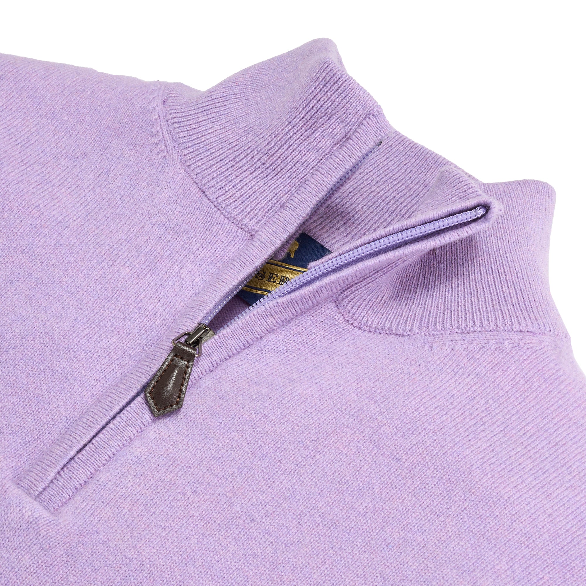 James Cashmere 1/4 Zip Sweater - Soft & Luxurious Thistle Color for Men | Perfect for Fall & Winter Layering, Office Wear & Casual Outings