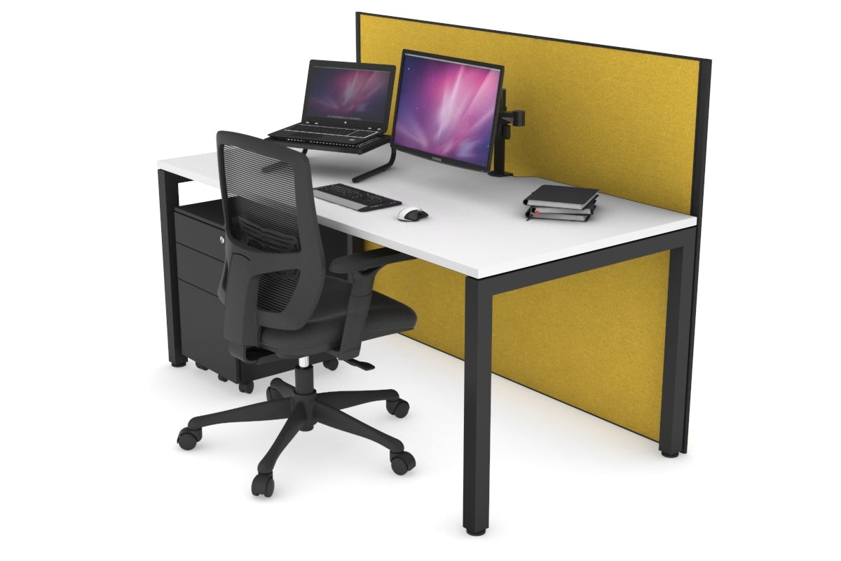 Horizon Quadro Square Legs Office Desk - 63