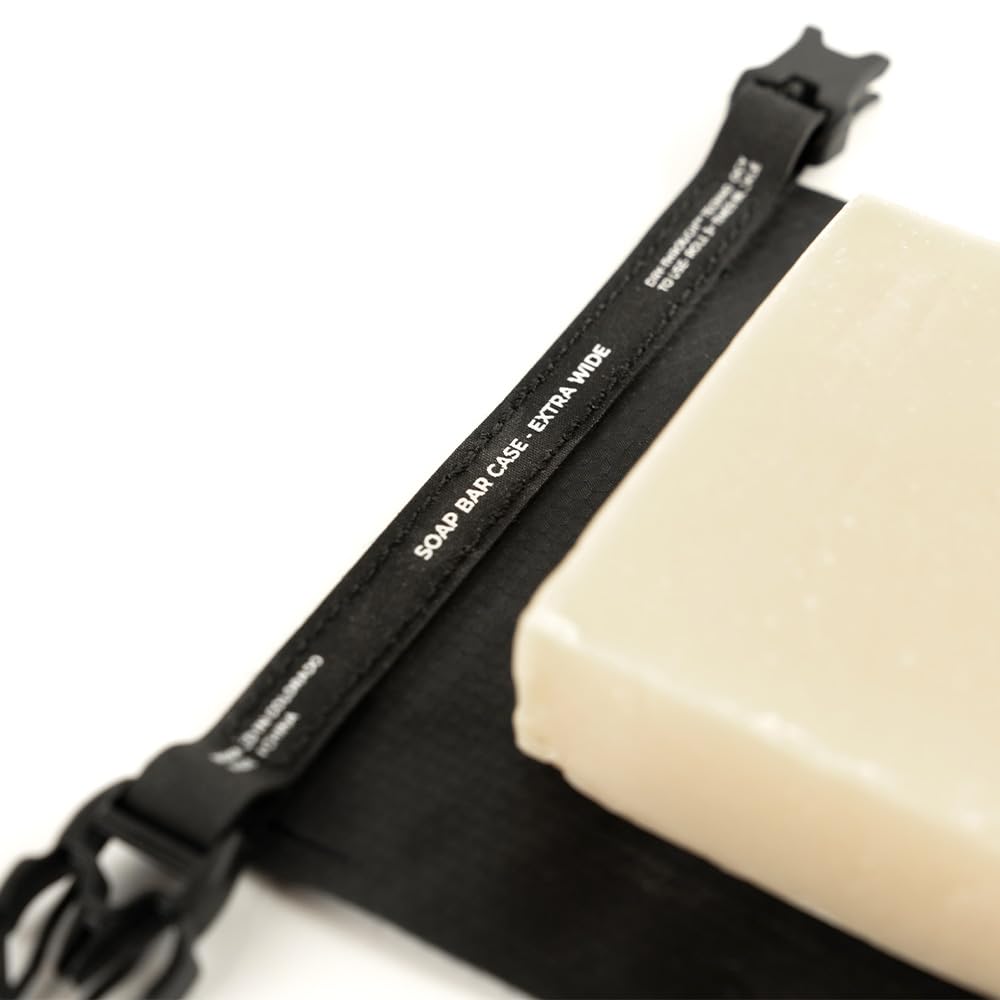 Matador Soap Bar Case XL - Waterproof & Leakproof Travel Soap Holder for Large Bars, Shampoo & Conditioner | Quick-Dry Soap Pouch | Perfect for Camping, Hiking & Backpacking Trips