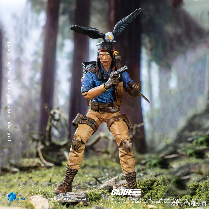 PRE ORDER - Hiya 1/18 Scale 4 Inch G.I. Joe Spirit Iron Knife Action Figure - Collectible Military Toy for Display & Play - Perfect for Fans & Collectors