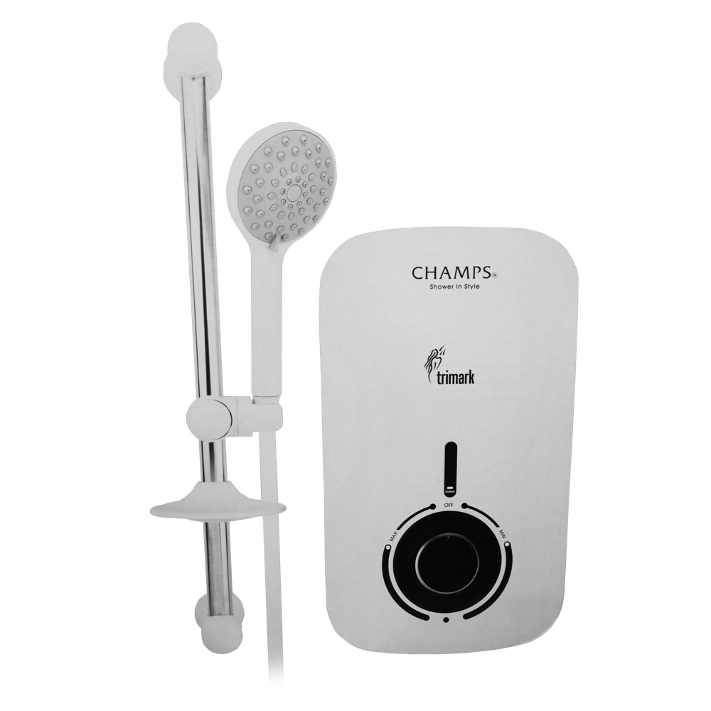 Champs Trimark 3.5kW Electric Water Heater - Fast Heating, Energy Efficient for Home, RV & Camping Use