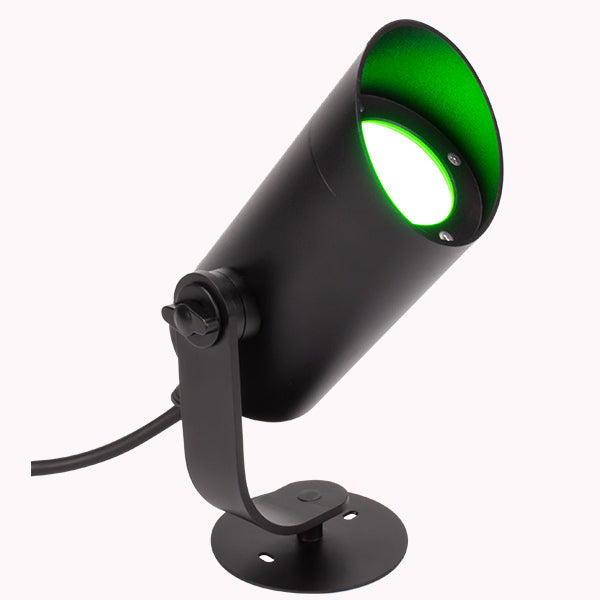 120V 277V 10W 300 Lumens RGB + CCT Tunable White LED Landscape Flood Light - Outdoor Garden, Pathway, and Architectural Lighting for Homes and Commercial Spaces