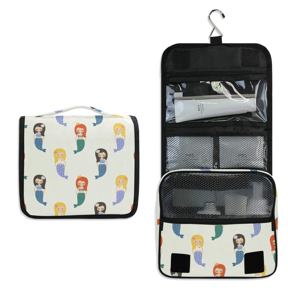 Waterproof Hanging Travel Toiletry Bag - Portable Cosmetic Organizer for Men & Women - Perfect for Camping, Gym, Business Trips & Vacation Essentials