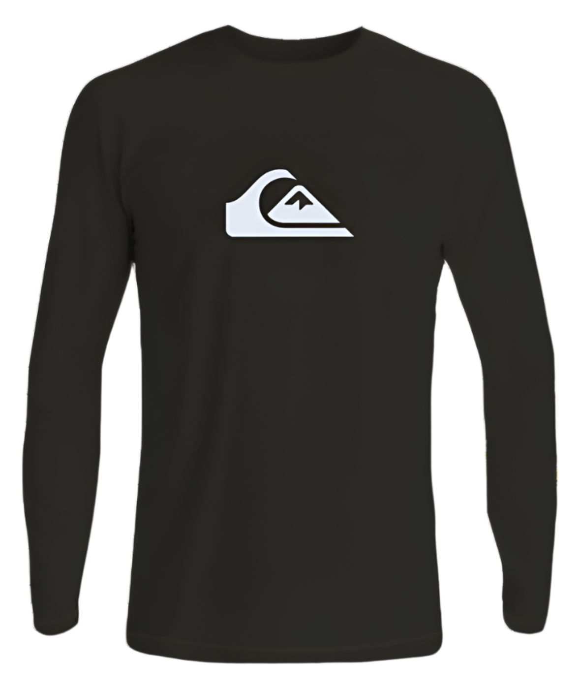 Quiksilver Men's Original Long Sleeve Lycra Rash Guard Shirt - UPF 50+ Sun Protection for Surfing, Swimming & Outdoor Activities
