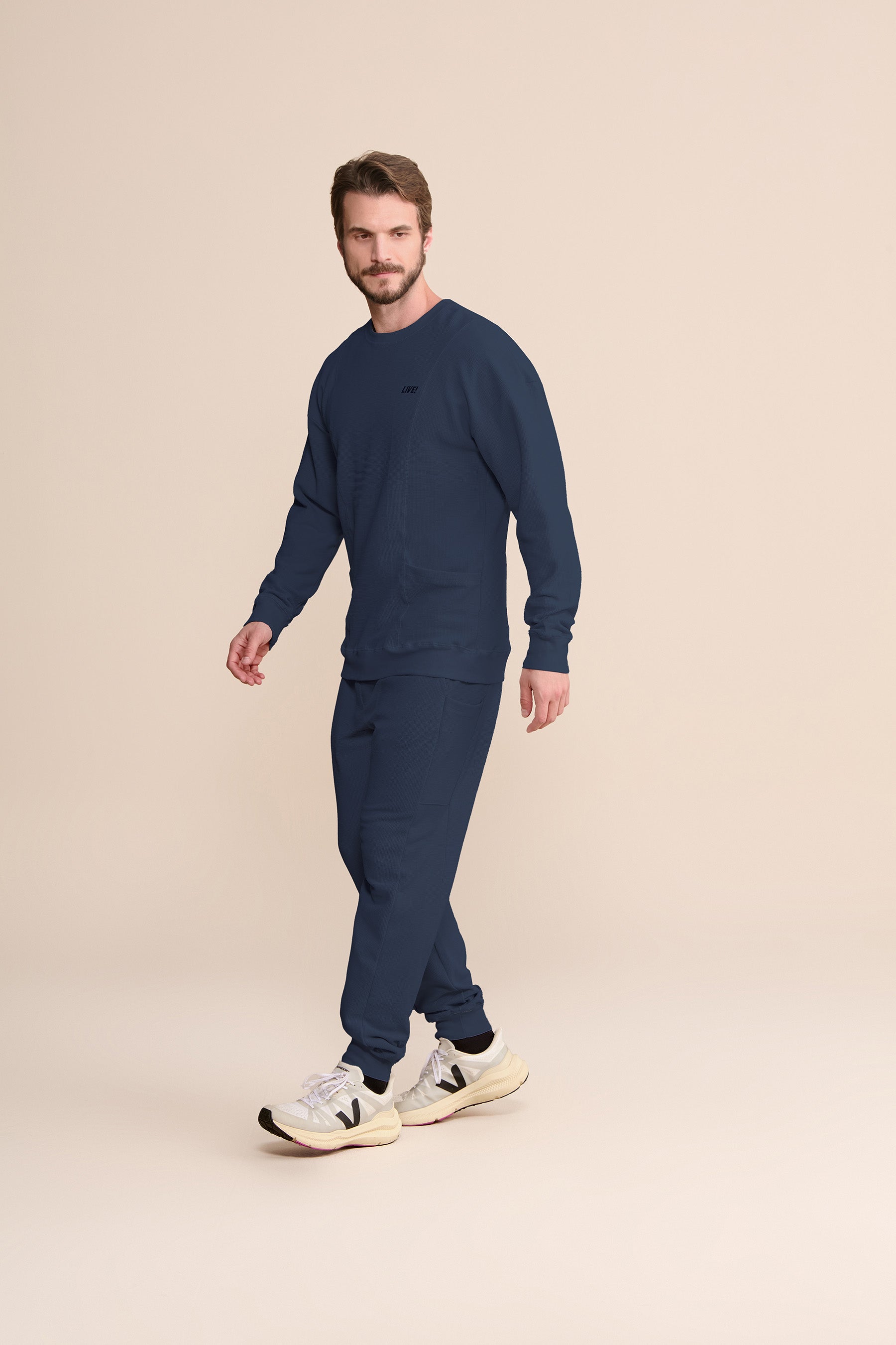 Men's Rustic Washed Jogger Pants - Comfortable Casual Sweatpants for Lounge, Workout & Streetwear Fashion