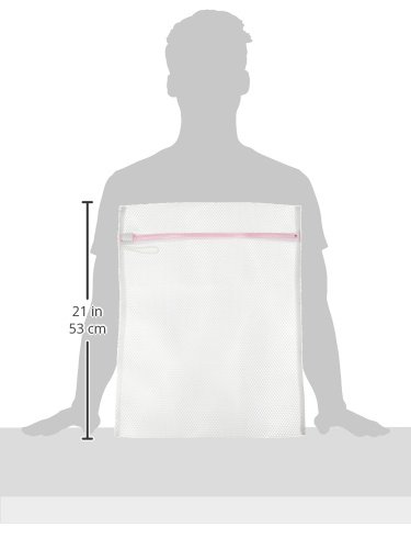 Laundry Mesh Bag with Reinforced Corners - LE211 for Delicate Clothes, Lingerie & Baby Garments - Perfect for Washing Machines & Travel Use