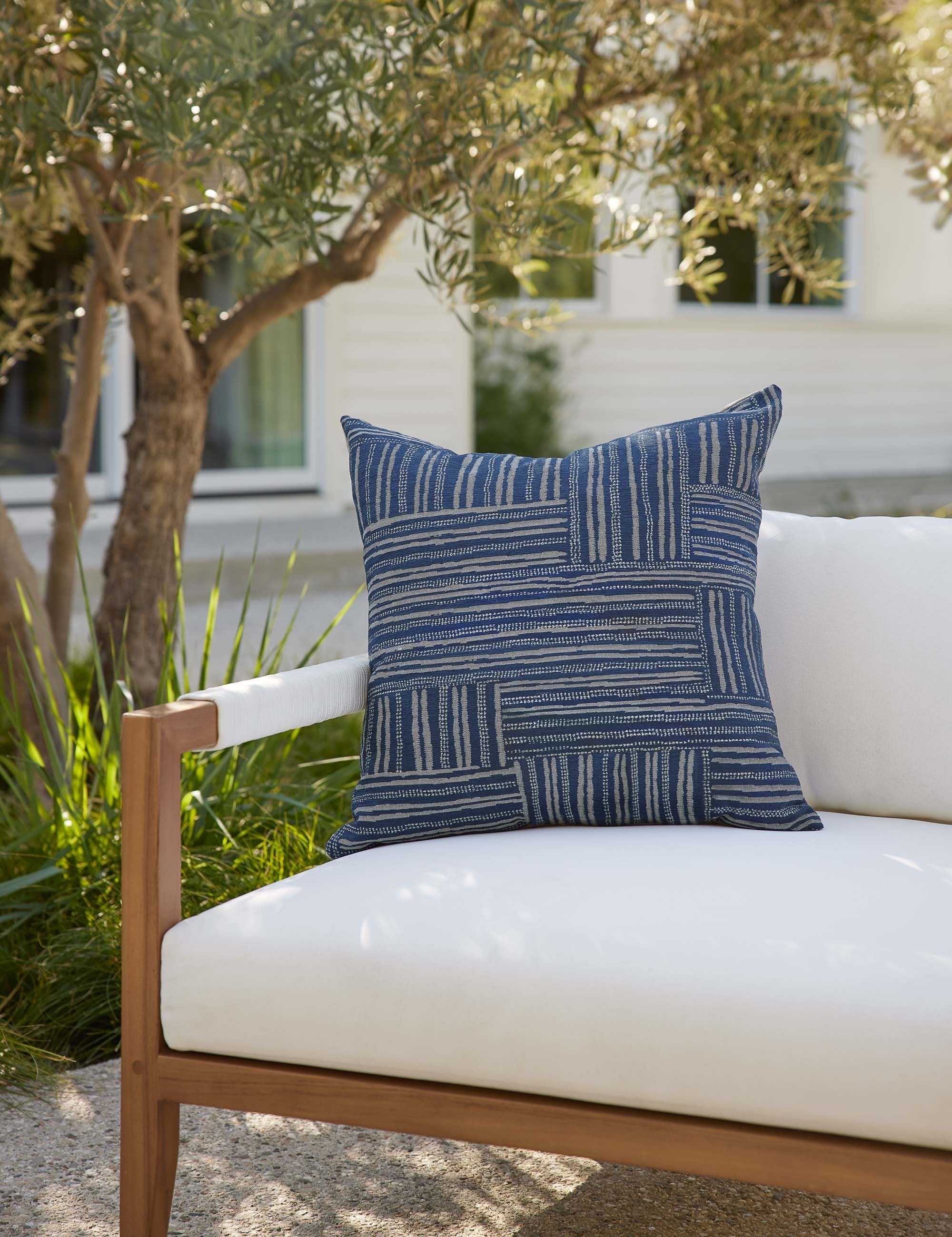 Gabriella Decorative Throw Pillow Covers - Indoor Outdoor Waterproof Cushion Covers for Patio, Sofa, Bedroom - Boho Chic Home Decor Accent Pillow