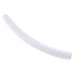 NTE Electronics 04-SL.500-W-10 Split Loom Polyethylene Cable Sleeve - White (10-Pack) | Wire Management for Automotive, Home & Office Organization