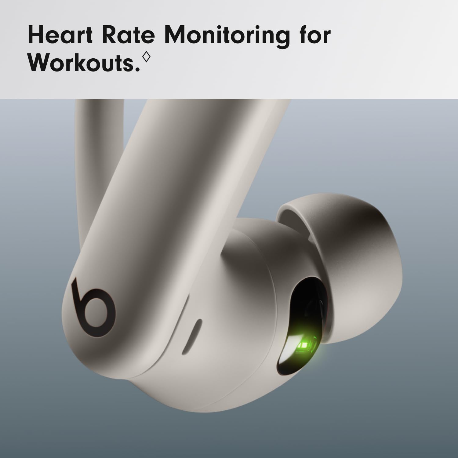 Beats Powerbeats Pro 2 Wireless Bluetooth Earbuds with USB-C Charging Cable (1m) - Sweatproof Workout Headphones for Running, Gym & Sports