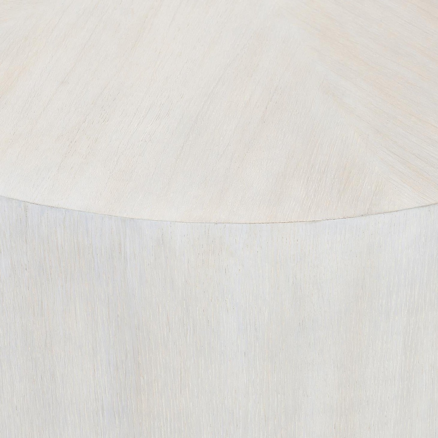 Premium White Oak Round Dining Table - 30, 36 or 40 Inch - Solid Wood Farmhouse Table for Kitchen, Dining Room & Restaurant Decor