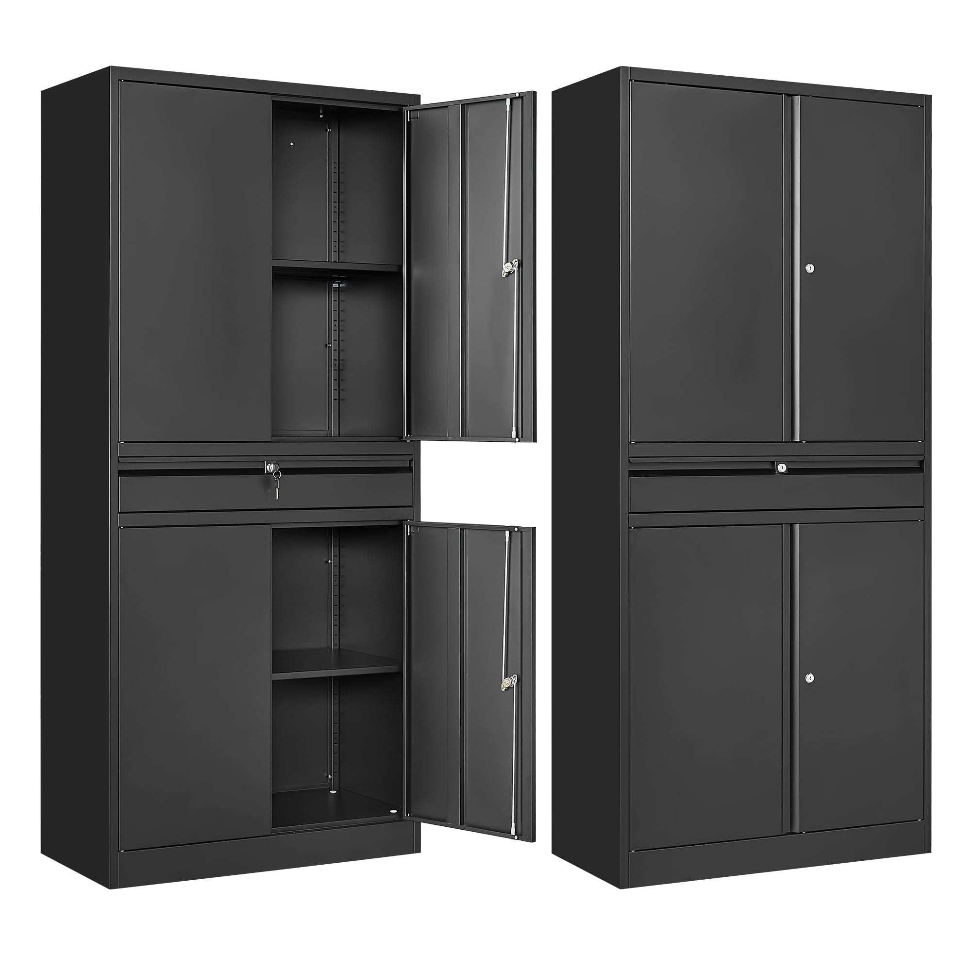 Heavy Duty Metal Garage Storage Cabinet - 71