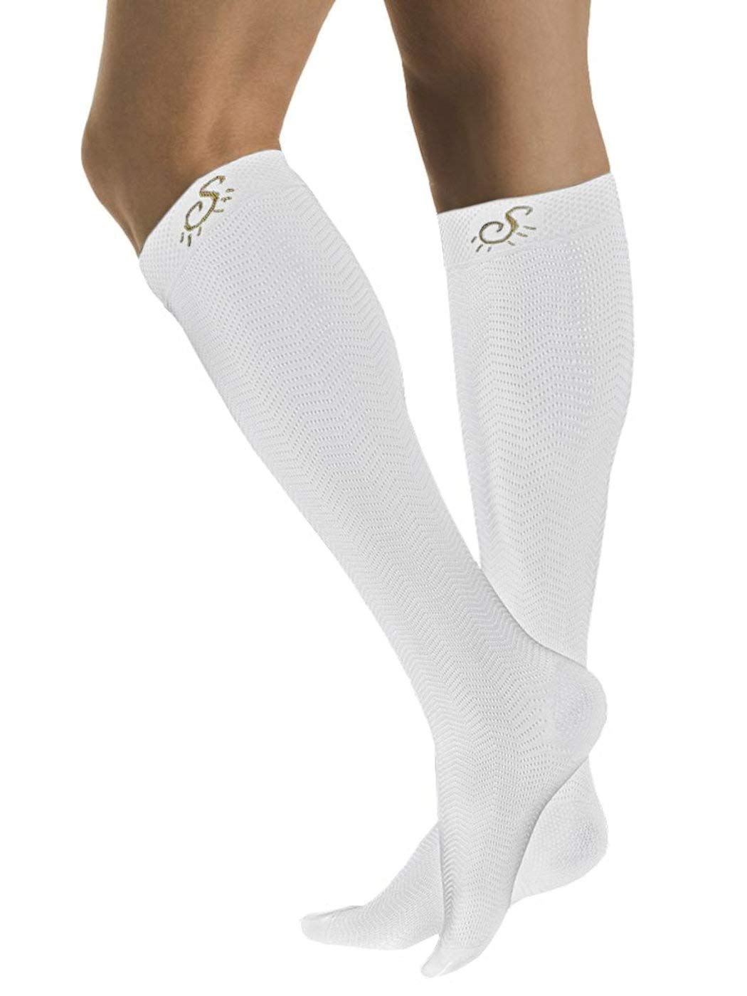 Solidea Active Energy Unisex Compression Socks 12-15 mmHg for Running, Travel & Recovery - Improve Circulation & Reduce Swelling