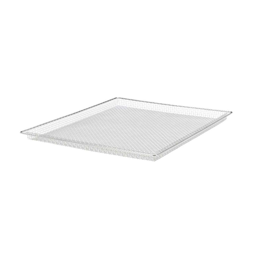 Frigidaire AIRFRYTRAY Ready Cook Oven Insert - Silver Air Fryer Basket (18.4” x 15.3” x 0.8”) & Rack (24.1” x 15.3”) - 15.2 oz - Compatible with Select Frigidaire Models - Perfect for Healthy Air Frying, Roasting & Reheating