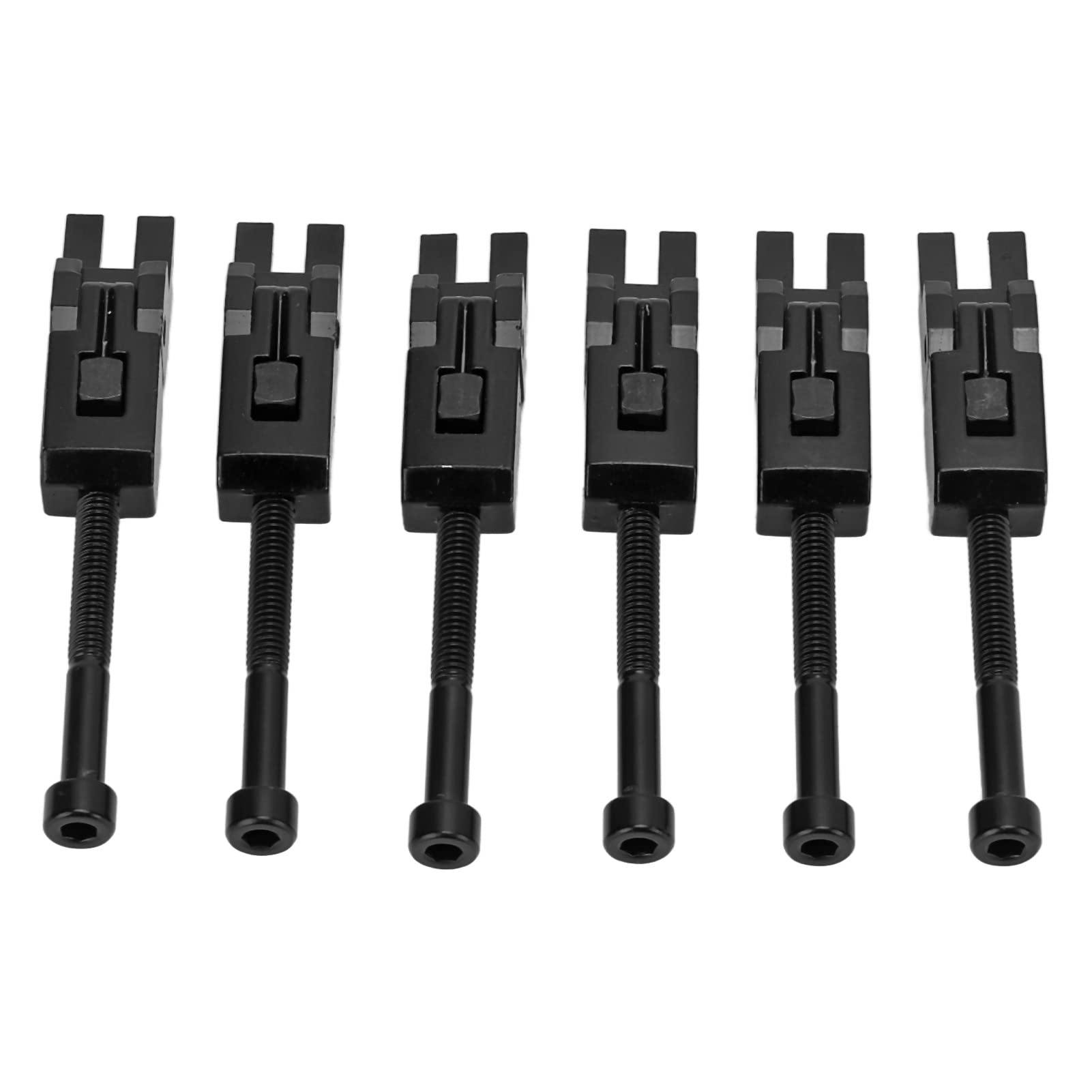 6Pcs Guitar Roller Saddles with Screws & Hex Wrench - Electric Guitar Tremolo Bridge Replacement Parts for Smooth Performance | Perfect for Stage Shows, Studio Recording & Live Performances