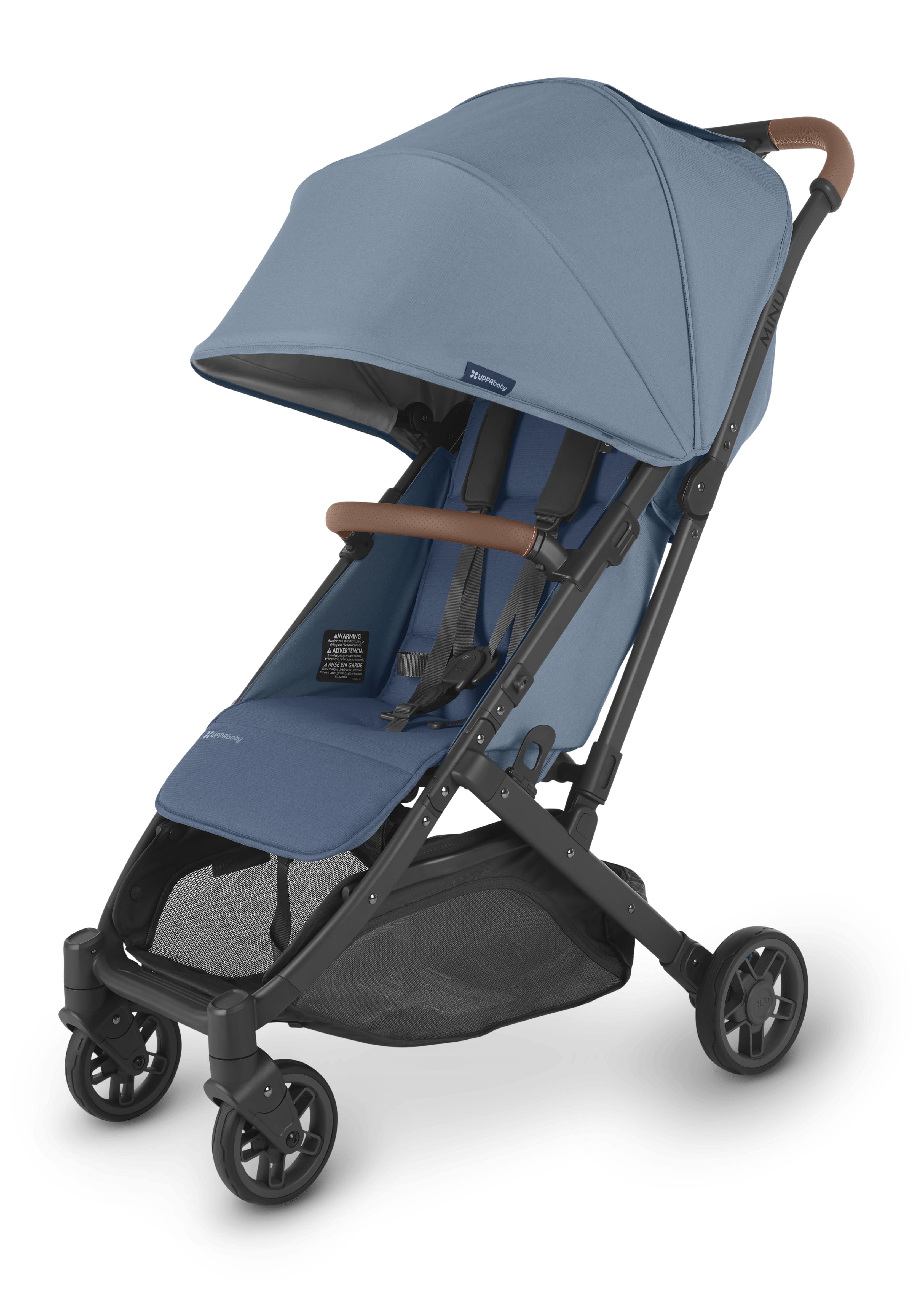 UPPAbaby Minu V2 Lightweight Compact Stroller - Foldable Travel Stroller for Babies & Toddlers - Perfect for Air Travel, Shopping & Everyday Use