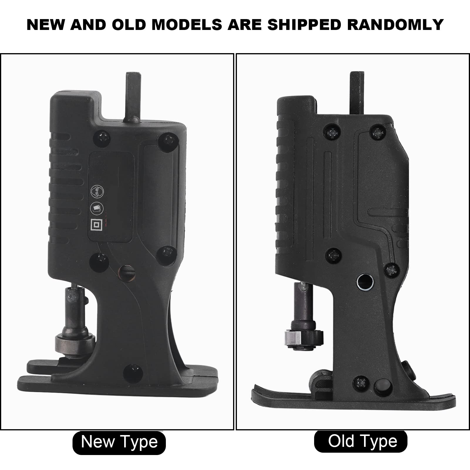 Reciprocating Saw Adapter Kit - Convert Electric Drill to Reciprocating Saw - Chainsaw Conversion Head for Woodworking - DIY Hand Saw & Jig Saw Attachment - Perfect for Home Renovation & Carpentry Projects
