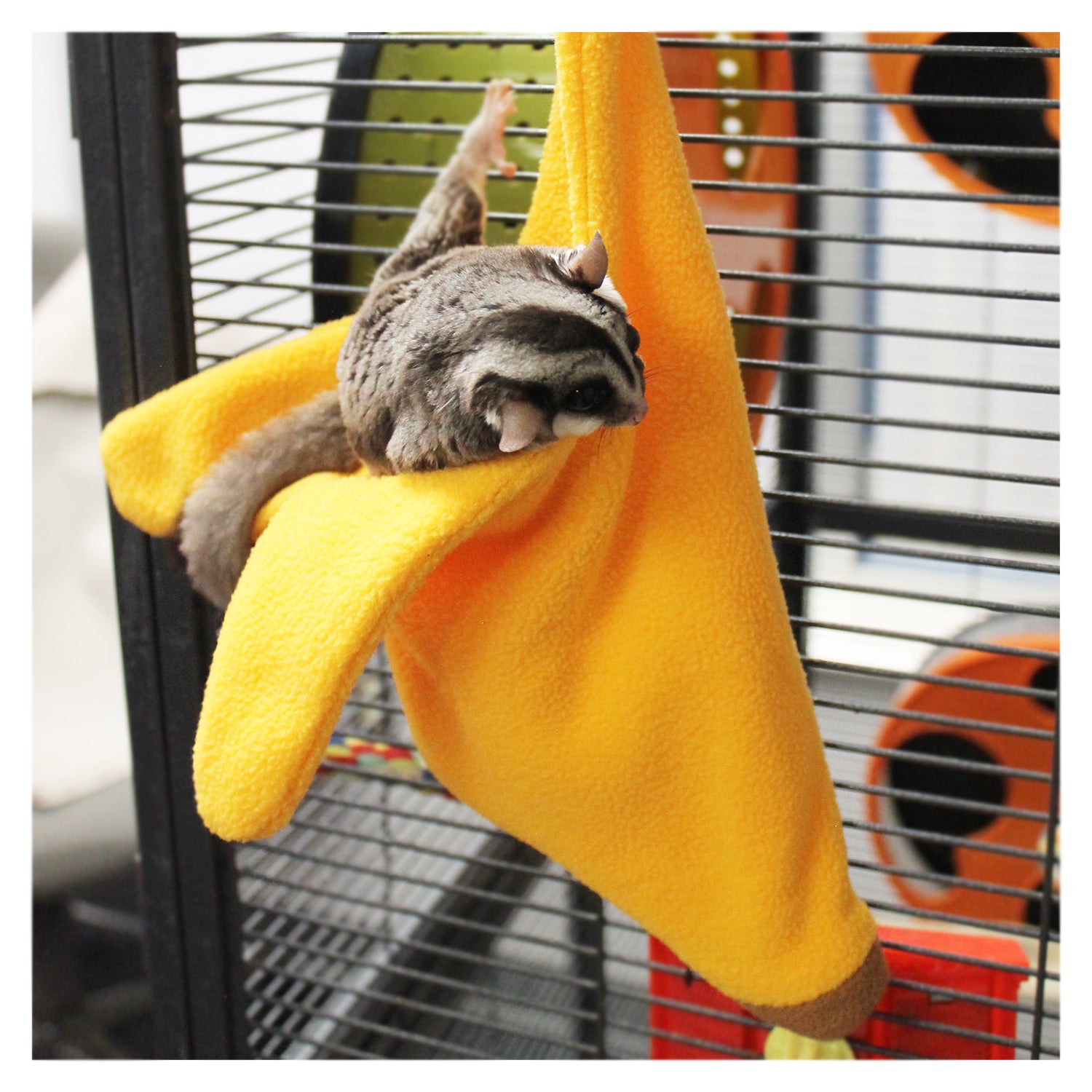Organic Banana Pouch - Reusable Eco-Friendly Snack Bag for Kids & Adults - Perfect for School, Work, Travel & Outdoor Activities
