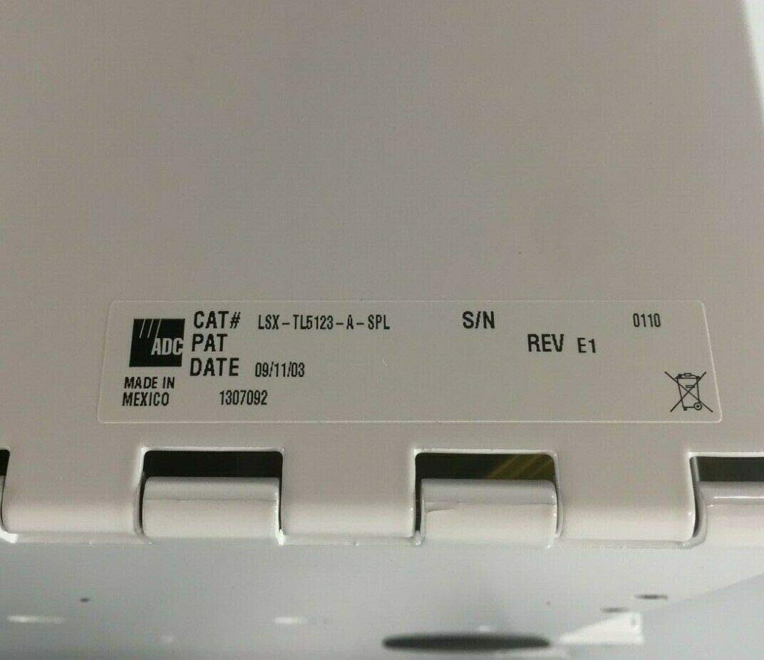LSX-TL5123-A-SPL ADC Optical Distribution Unit with Jumpers - 144ct for Network Rack Installation