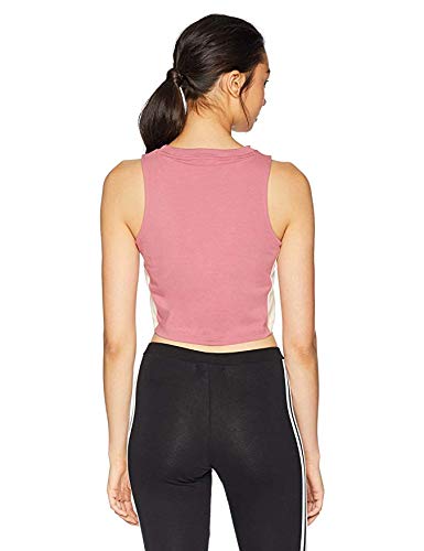 Adidas Originals Women's Racing AA-43 Cropped Tank Top - Trace Maroon, Size S | Stylish Workout & Casual Wear for Gym, Running & Summer Outfits