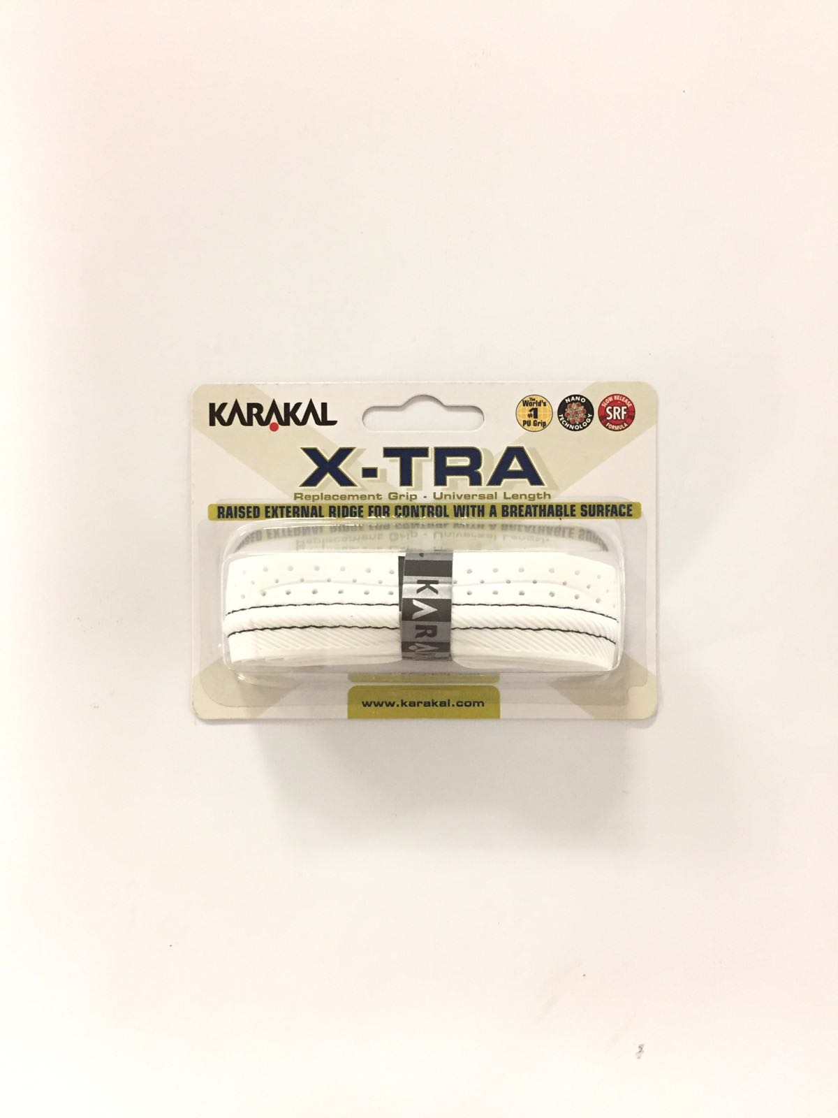 Karakal X TRA Grip - Premium Badminton & Tennis Overgrip for Enhanced Sweat Absorption & Control - Perfect for Competitive Play & Training Sessions