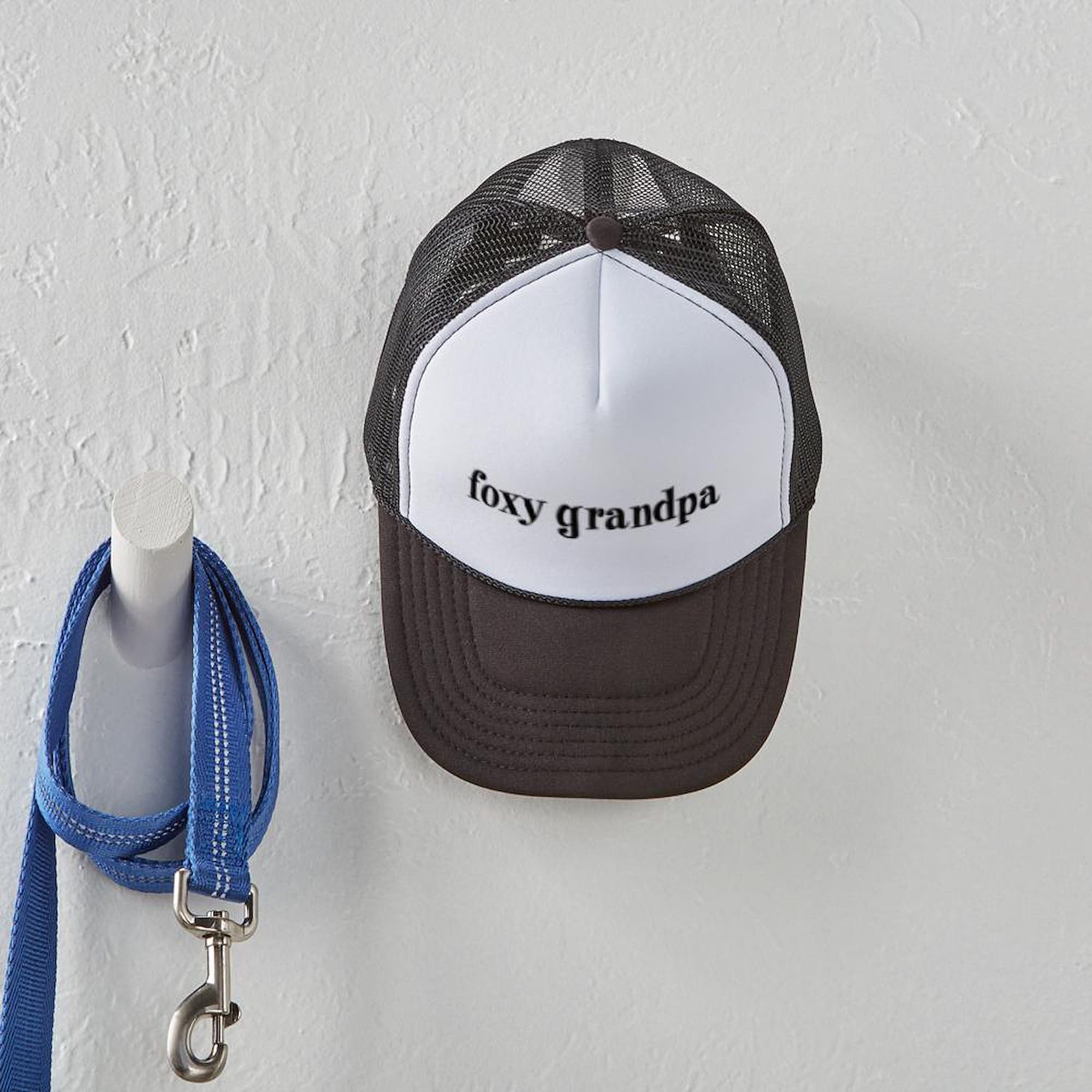 Foxy Gramps Adjustable Snapback Trucker Hat - Vintage Dad Cap for Casual Outfits & Outdoor Activities
