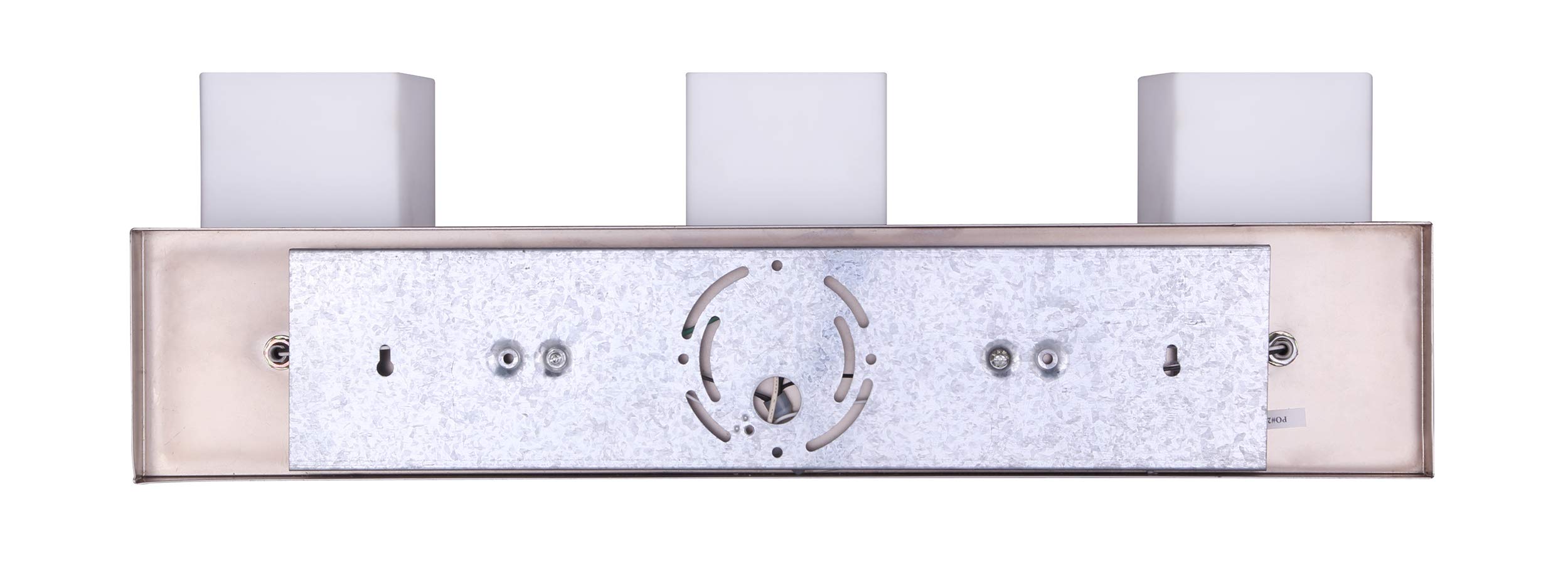 Canarm IVL422A03BN Palmer 3-Light Bathroom Vanity Light Fixture in Brushed Nickel Finish - Perfect for Modern Bathroom, Powder Room & Spa Decor