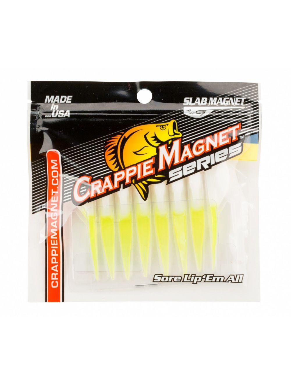 Leland Lures Slab Magnet 8-Piece Body Packs - Premium Fishing Lures for Bass, Walleye & Crappie | Ideal for Freshwater & Ice Fishing