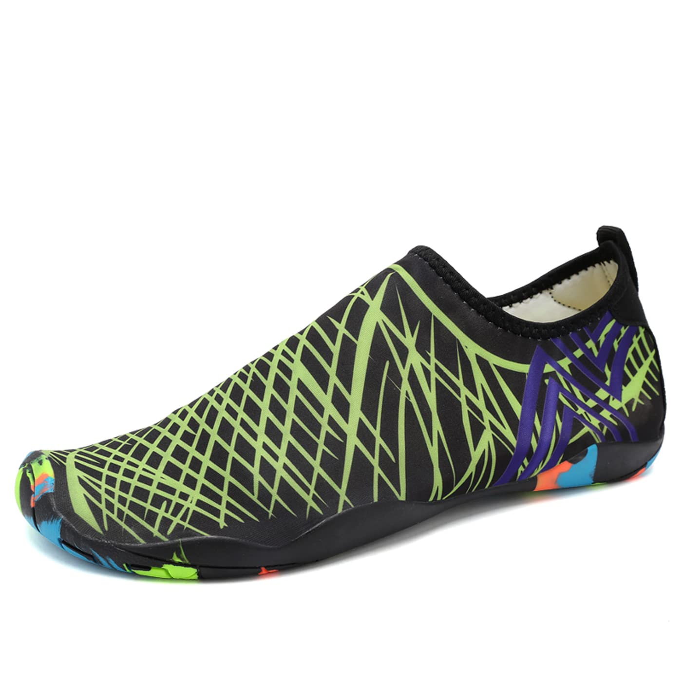 Men's & Women's Quick-Dry Water Shoes - Barefoot Aqua Socks for Beach, Surfing, Swimming & Yoga - Lightweight Slip-On Water Sports Shoes for Pool, River & Outdoor Activities